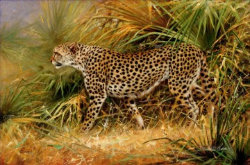 Animal Painting - leopardo 9